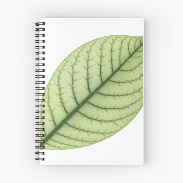 Item preview, Green Leaf Detailed Veins Botanical Nature Art designed and sold by Luna-Flow.