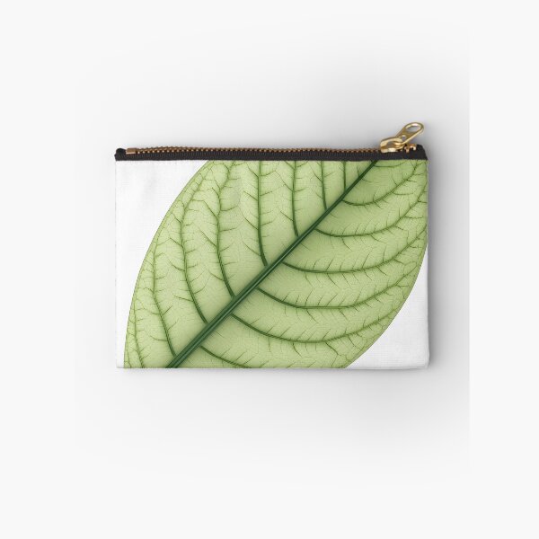 Item preview, Green Leaf Detailed Veins Botanical Nature Art designed and sold by Luna-Flow.