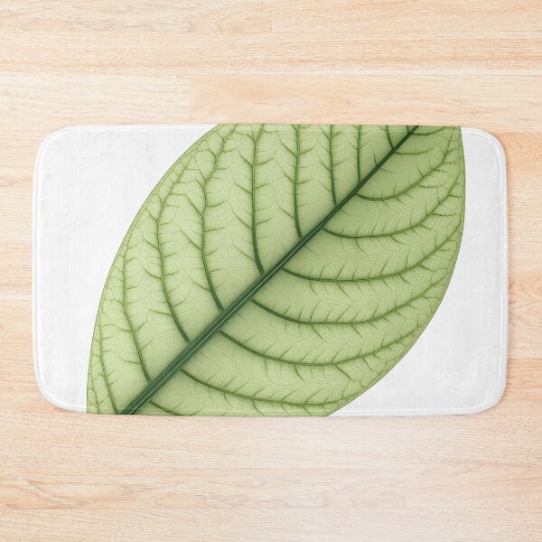 Item preview, Green Leaf Detailed Veins Botanical Nature Art designed and sold by Luna-Flow.