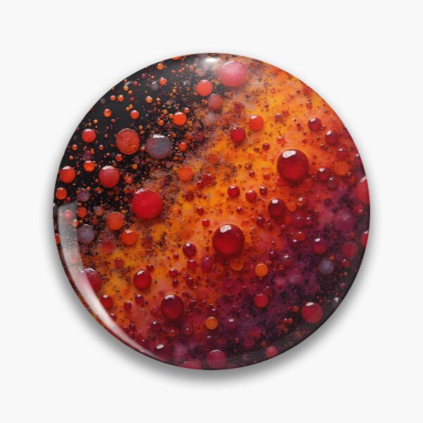 Item preview, Aboriginal Inspired Dot Art - With Lava Flow and Bubbles designed and sold by GrinGalore.