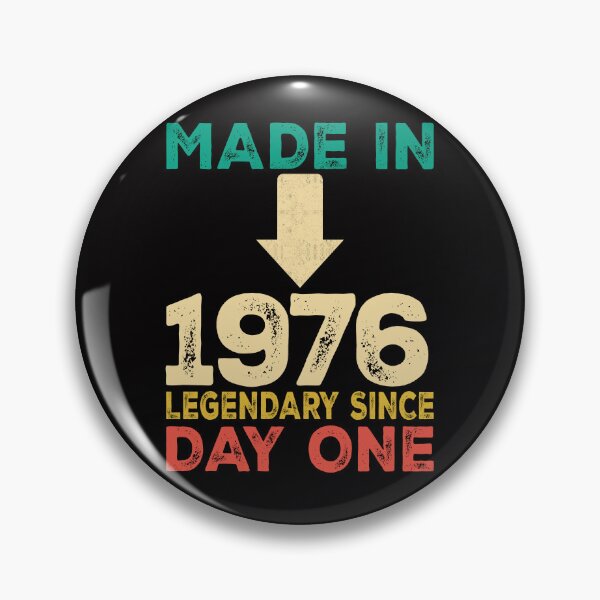 Item preview, Born in 1976 Vintage 50th Birthday Legend Gift Distressed Design designed and sold by FernaRoje.