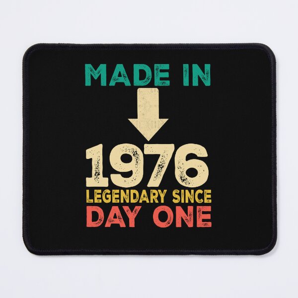 Item preview, Born in 1976 Vintage 50th Birthday Legend Gift Distressed Design designed and sold by FernaRoje.
