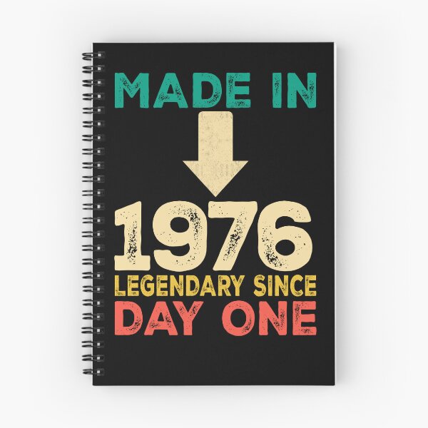 Item preview, Born in 1976 Vintage 50th Birthday Legend Gift Distressed Design designed and sold by FernaRoje.