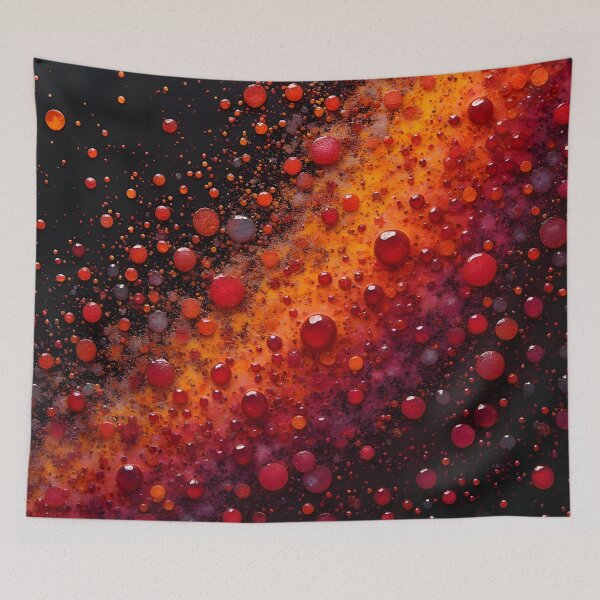 Item preview, Aboriginal Inspired Dot Art - With Lava Flow and Bubbles designed and sold by GrinGalore.