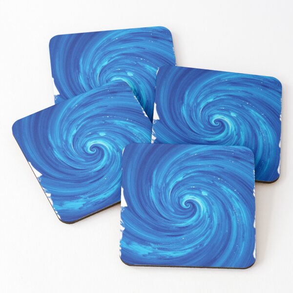 Item preview, Azure Vortex Swirl designed and sold by RandomWalker.