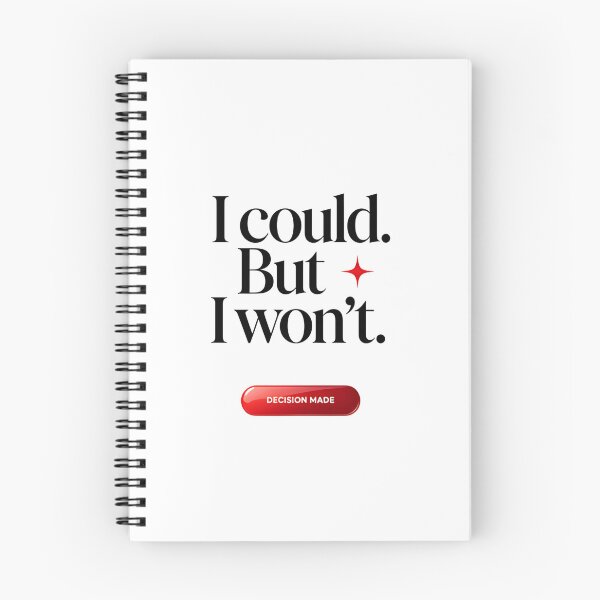 Item preview, I could But I won't designed and sold by Spirit of Siam.