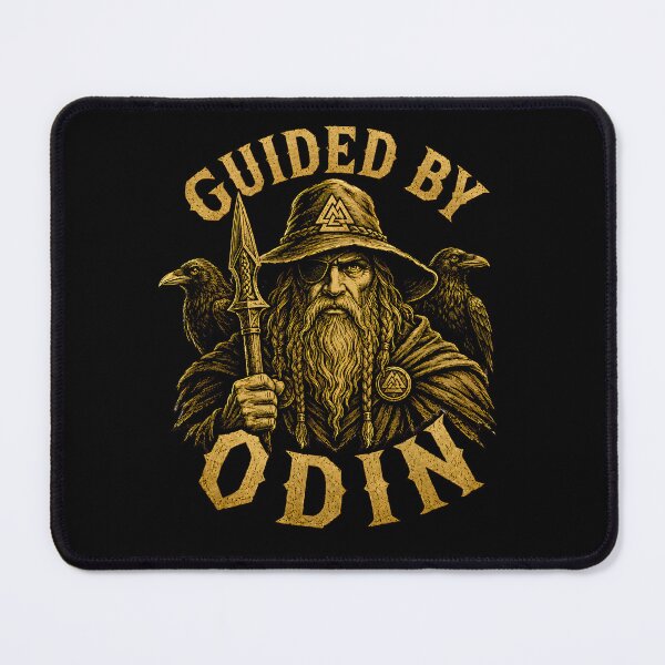 Item preview, Guided By Odin Norse God Viking Warrior Raven Design designed and sold by R3XFORGE.