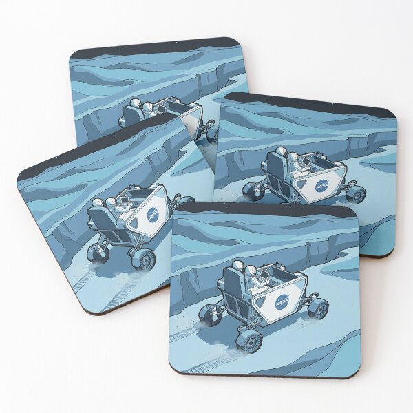 Item preview, NASA Astronauts Lunar Rover Space Exploration designed and sold by 7Pixel.