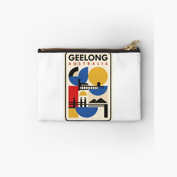 Item preview, Vintage Geelong Australia Geometric Bauhaus Travel Style designed and sold by k3rstman1.