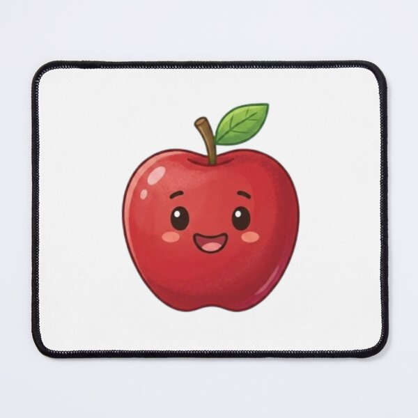 Item preview, Happy Smiling Apple Character designed and sold by BoldConcept43.