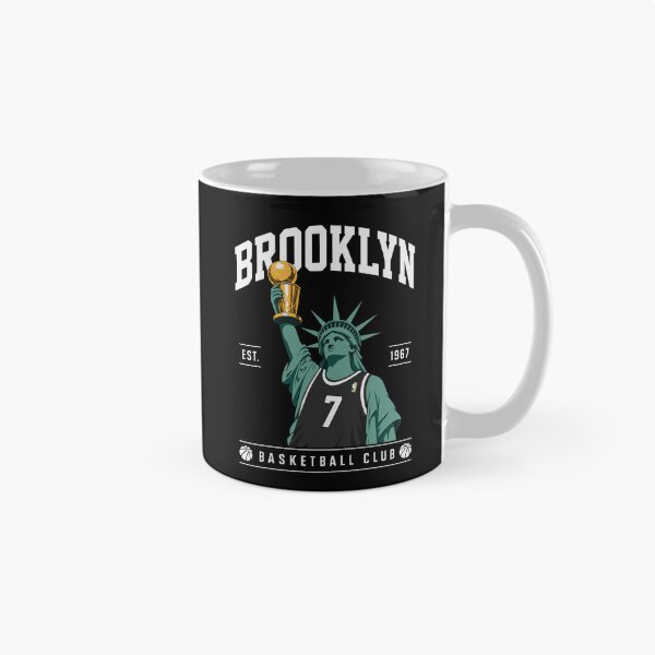 Aperçu de l'œuvre Brooklyn Basketball Club Est 1967 créée et vendue par silverhexagon.