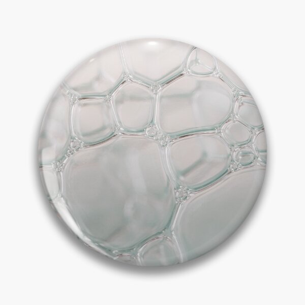 Item preview, Minimalist mint green foam and geometric bubbles macro designed and sold by TanalyFlowers.