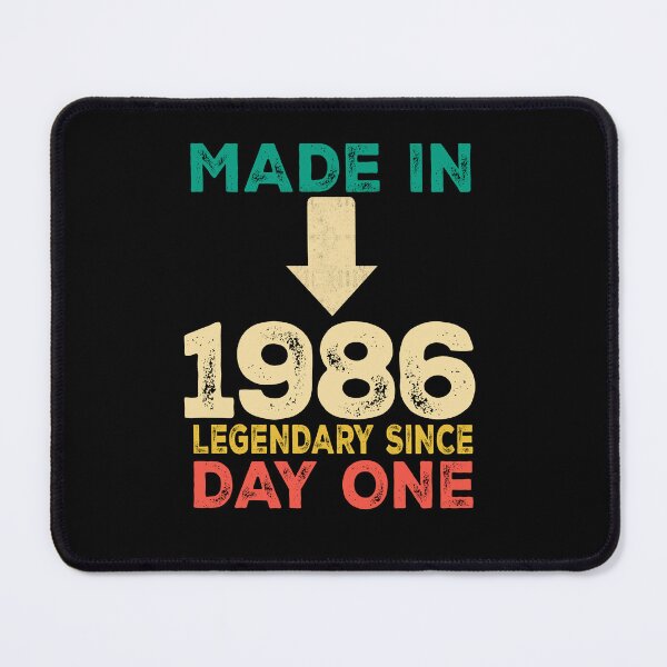 Item preview, Born in 1986 Vintage 40th Birthday Legend Gift Distressed Design designed and sold by FernaRoje.