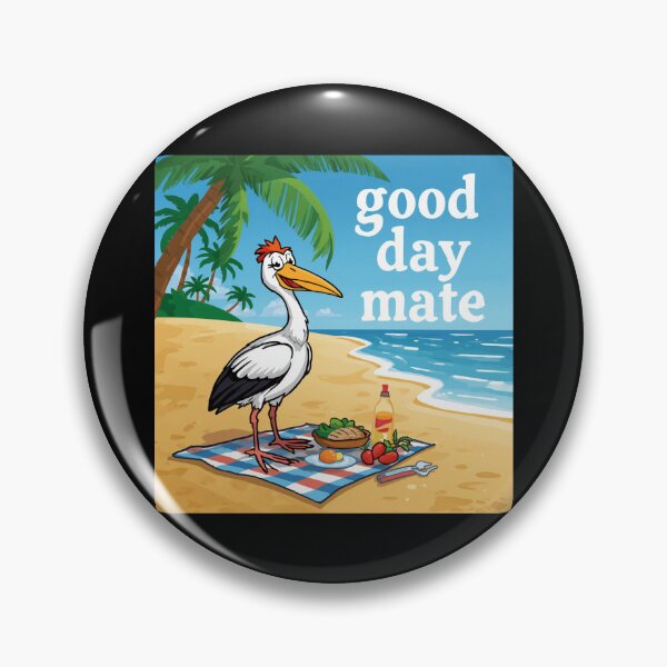 Item preview, Ibis at australian beach designed and sold by sydney-syder.