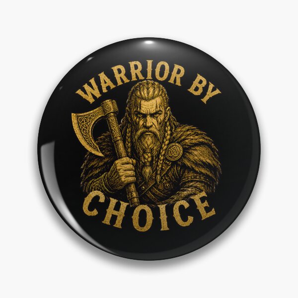 Item preview, Warrior By Choice Viking Warrior Norse Axe Design designed and sold by R3X .