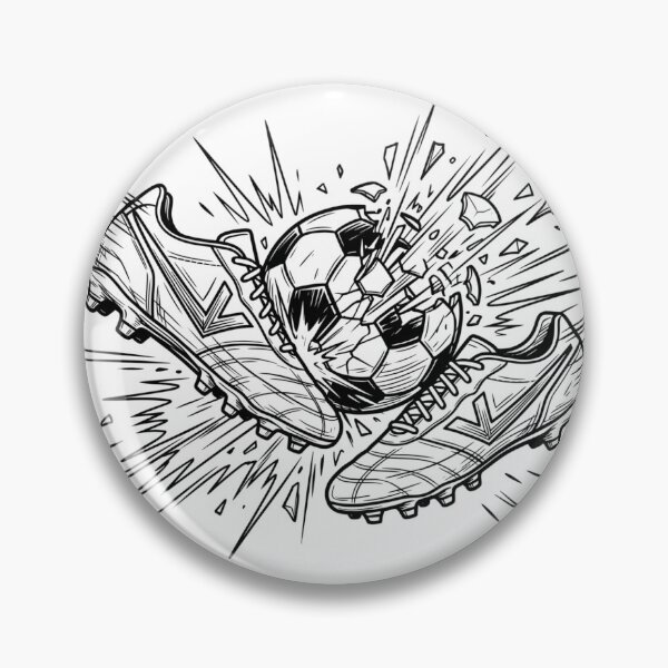 Item preview, Football 2026 Boots Ball Explosion — Minimalist Manga Comic designed and sold by David Mateo ArtWorks.