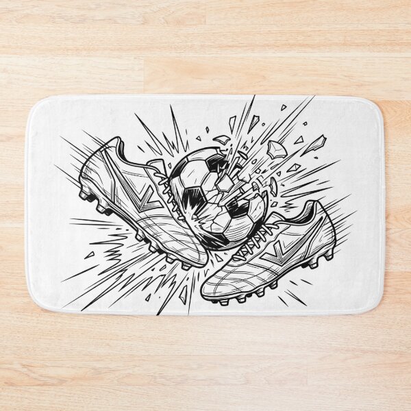 Item preview, Football 2026 Boots Ball Explosion — Minimalist Manga Comic designed and sold by David Mateo ArtWorks.