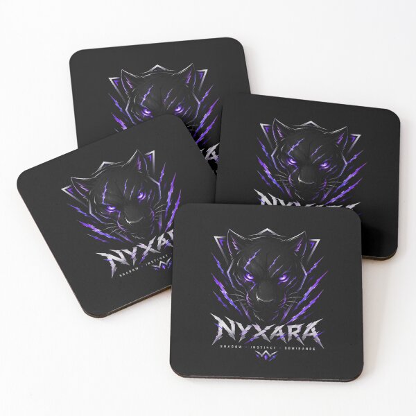 Item preview, Nyxara Shadow Panther Graphic T-Shirt designed and sold by BankshopTH.