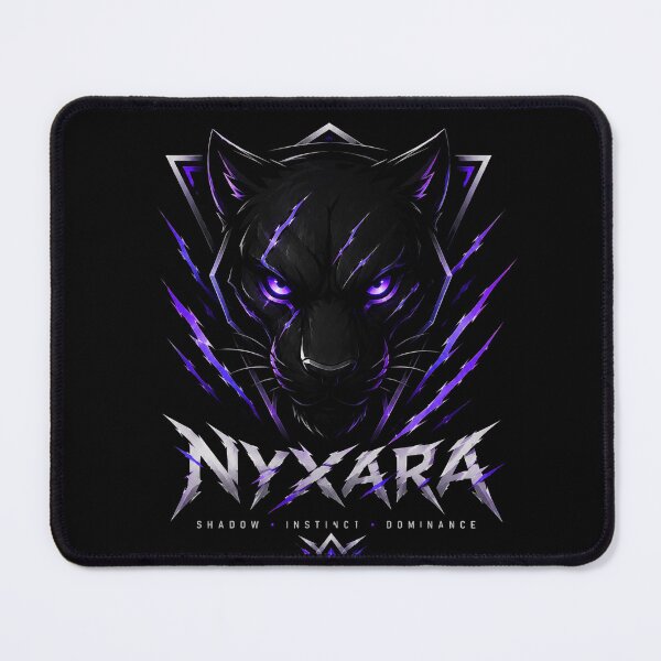 Item preview, Nyxara Shadow Panther Graphic T-Shirt designed and sold by hypertype01.