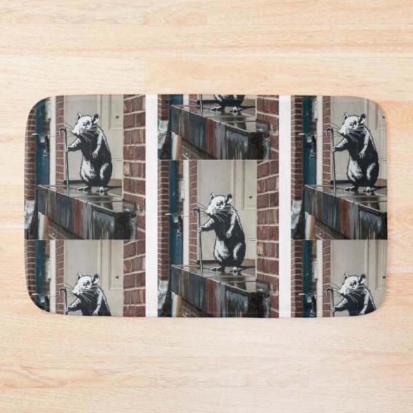 Item preview, Banksy rat street   designed and sold by Avarestokes.