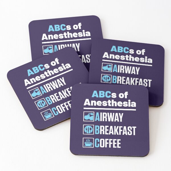 Item preview, Anesthesiologist Anesthesiology Doctor Nurse Funny ABCs of Anesthesia designed and sold by jaygo.