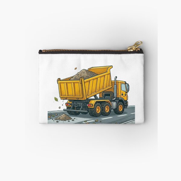 Item preview, Smiling Cartoon Tipper Lorry Mascot designed and sold by BoldConcept43.