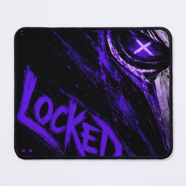 Item preview, Violet Locked Gamer Mask designed and sold by NewOldArtsy.