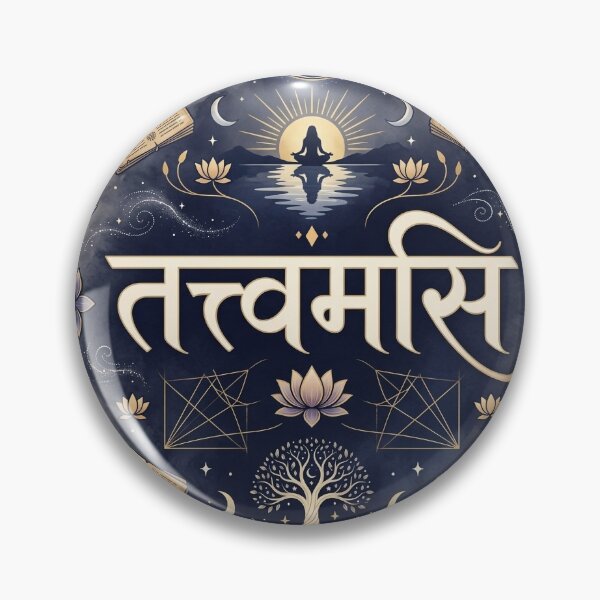 Item preview, Sacred Sanskrit Calligraphy - Tat Tvam Asi Upanishad Art designed and sold by OpenDreamArts.