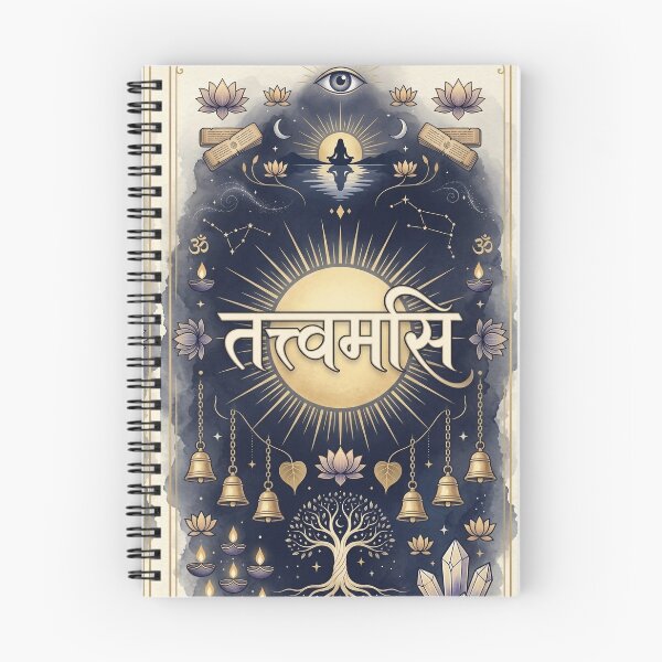 Item preview, Sacred Sanskrit Calligraphy - Tat Tvam Asi Upanishad Art designed and sold by OpenDreamArts.