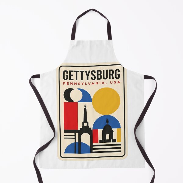 Item preview, Retro Gettysburg Pennsylvania USA Geometric Travel Style designed and sold by k3rstman1.