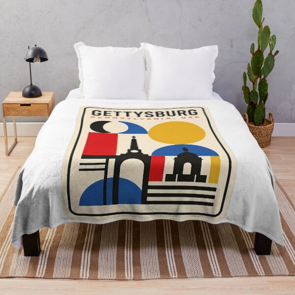 Item preview, Retro Gettysburg Pennsylvania USA Geometric Travel Style designed and sold by k3rstman1.
