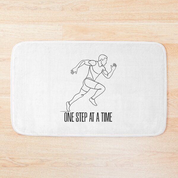 Item preview, One Step at a Time | Runner Motivation Design designed and sold by Xatutik.art.