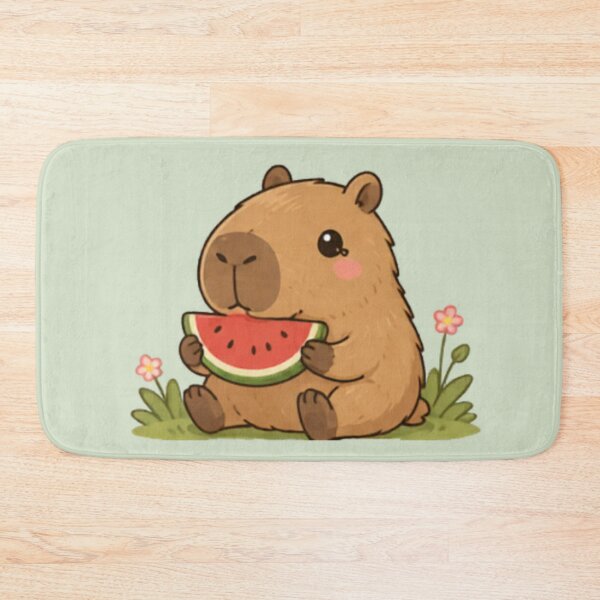 Item preview, Snack Time Capybara designed and sold by MellowMunchkins.