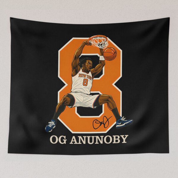 Item preview, OG Anunoby #8 dunk Basketball designed and sold by ThatTheoHall.