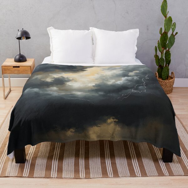 Item preview, Dark Storm Clouds Lightning Dramatic Sky Art designed and sold by Luna-Flow.