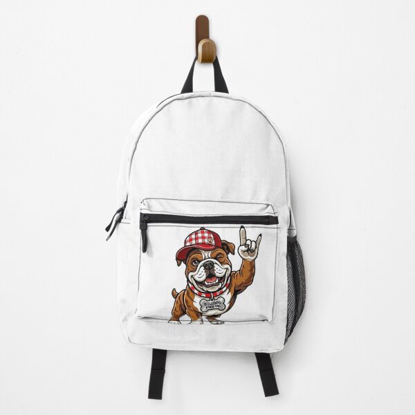 Item preview, Funny Bulldog Rock On Heavy Metal Dog With Cap designed and sold by BULLcompany.