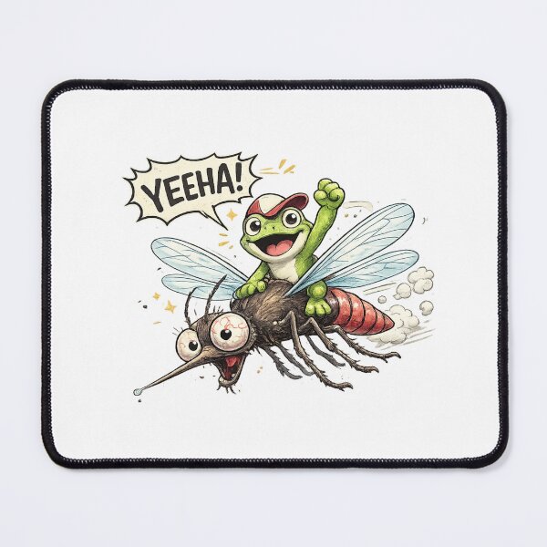 Item preview, Cowboy Frog on Crazy Mosquito designed and sold by KM Design.