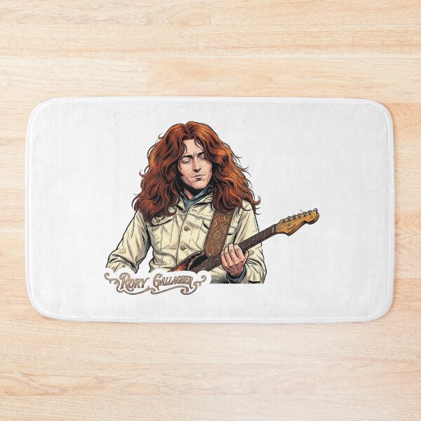 Item preview, Rory Gallagher Paisley Strap Blues Guitar Legend Sticker designed and sold by topprinting.