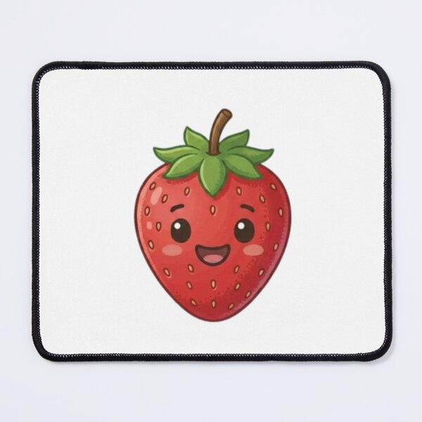Item preview, Happy Smiling Strawberry Character designed and sold by BoldConcept43.