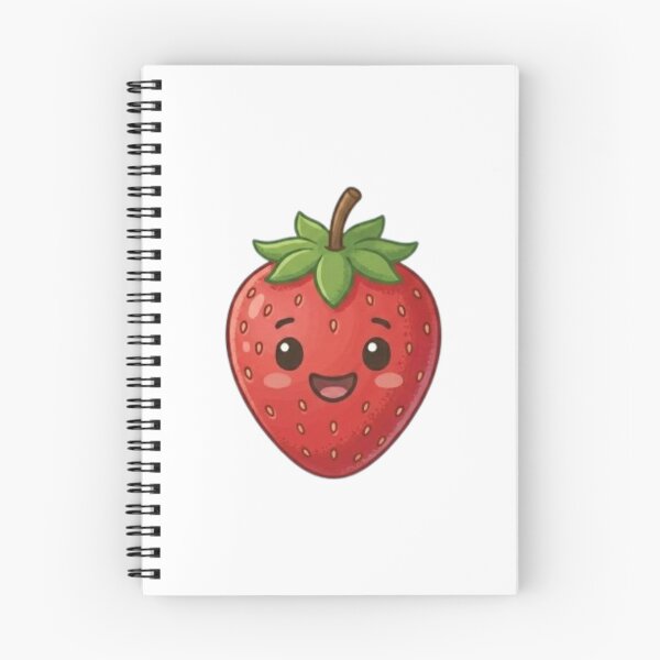 Item preview, Happy Smiling Strawberry Character designed and sold by BoldConcept43.