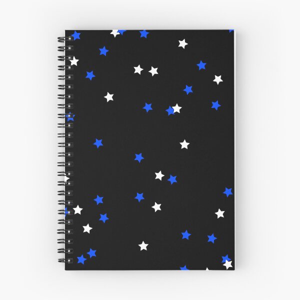 Item preview, blue and white stars designed and sold by wittyart.