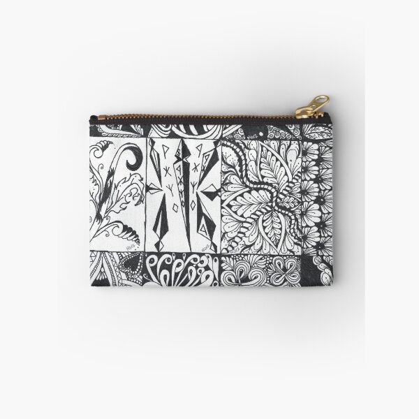 Item preview, Inkwork Grid - Nine Panels in Black and White designed and sold by The Outlier Studio.