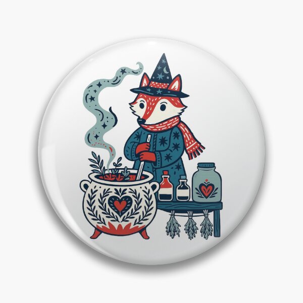 Item preview, Fox Witch Potion Brewery designed and sold by AtlantiqArt.