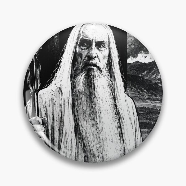 Item preview, White wizard designed and sold by Island Art Studios.