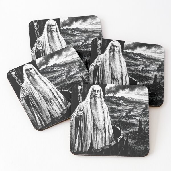Item preview, White wizard designed and sold by Island Art Studios.