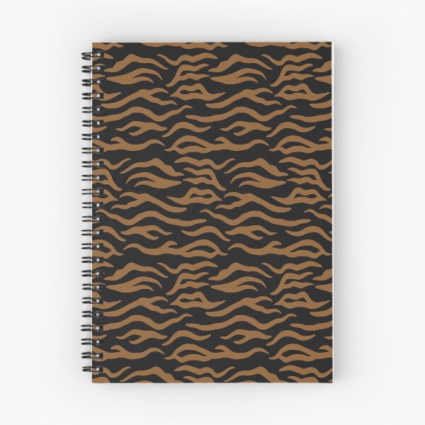 Item preview, Black And Bronze Tiger Print Pattern designed and sold by pattern-archive.