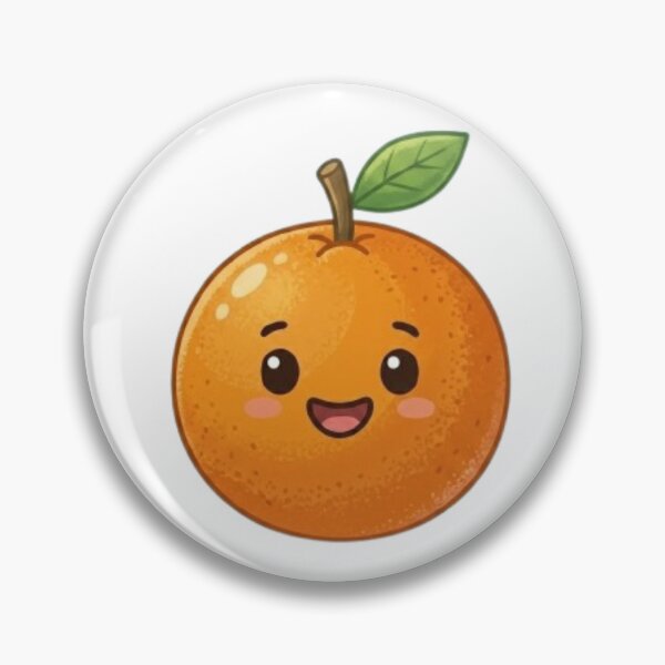Item preview, Happy Smiling Orange Character designed and sold by BoldConcept43.
