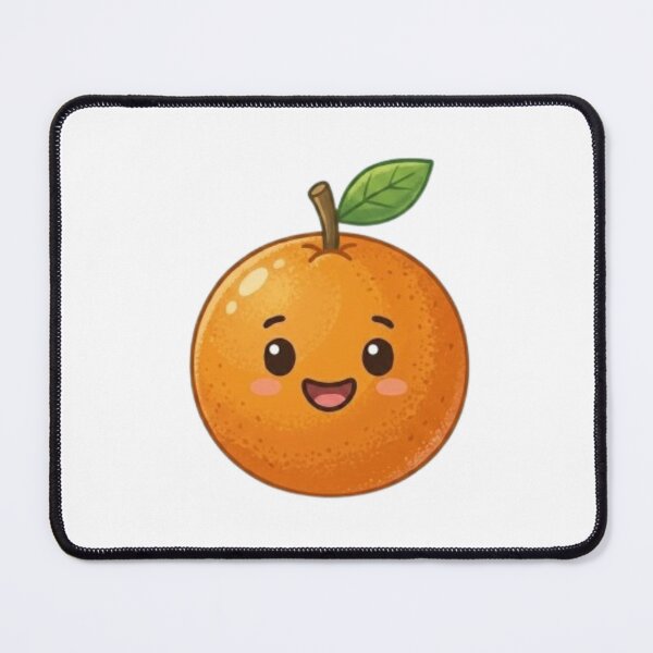 Item preview, Happy Smiling Orange Character designed and sold by BoldConcept43.