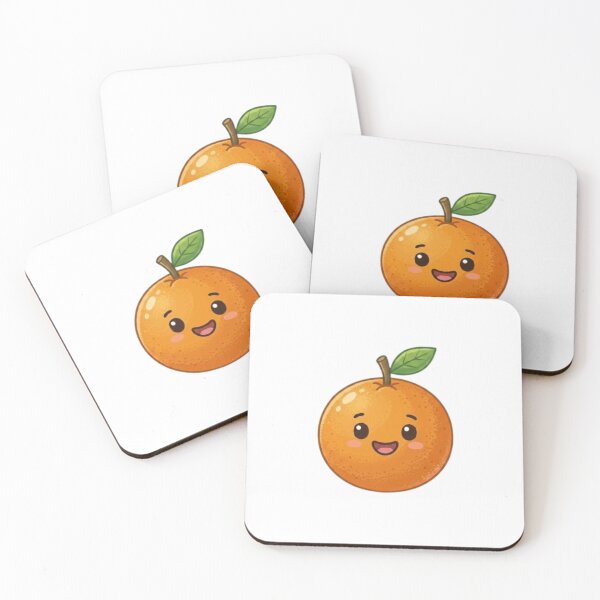 Item preview, Happy Smiling Orange Character designed and sold by BoldConcept43.