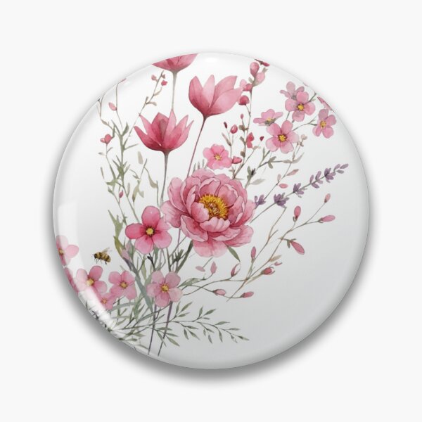 Item preview, Pink flowers designed and sold by YBY1981.